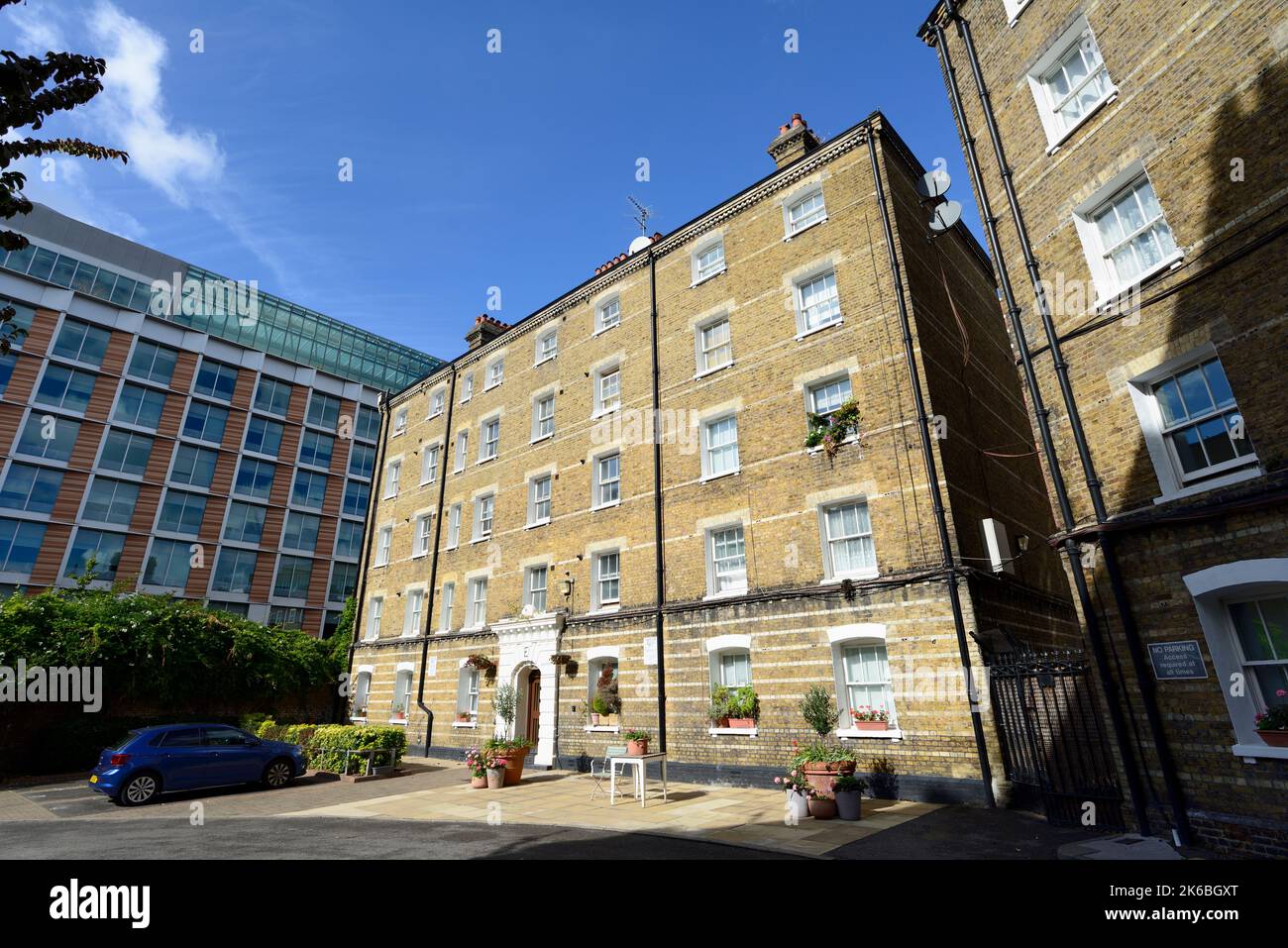 Southwark Street Estate, Peabody Estate, Bankside, Southwark, London, United Kingdom Stock Photo