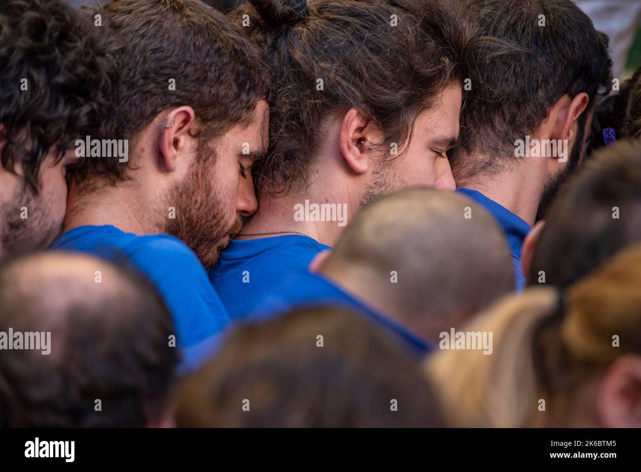 Concurs de Castells de Tarragona 2022 (Tarragona Castells human towers contest). Photos of the