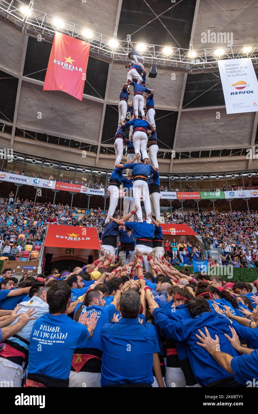 Concurs de Castells de Tarragona 2022 (Tarragona Castells human towers