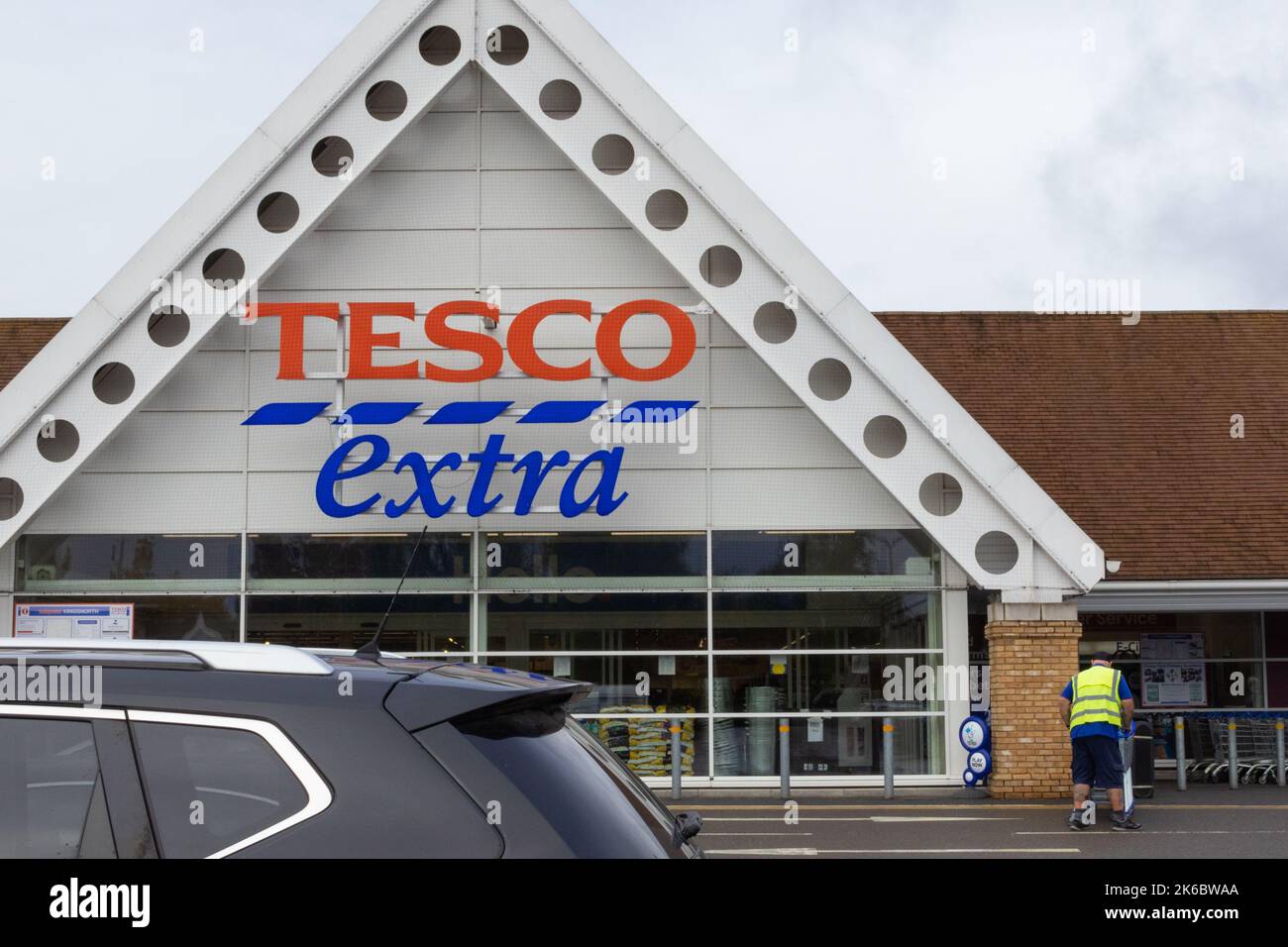 Tesco extra logo hires stock photography and images Alamy