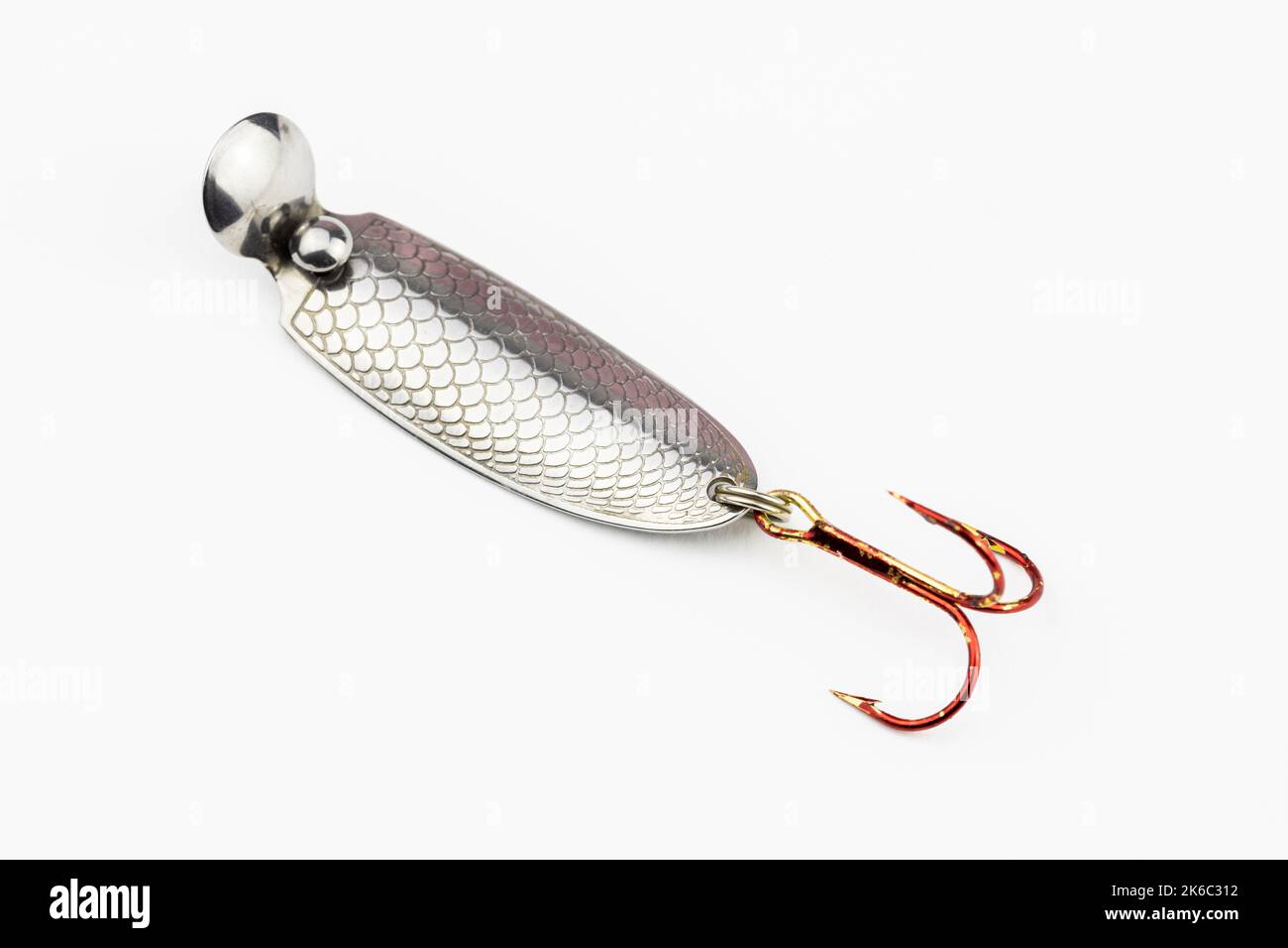 A fishing bait isolated on white background Stock Photo - Alamy