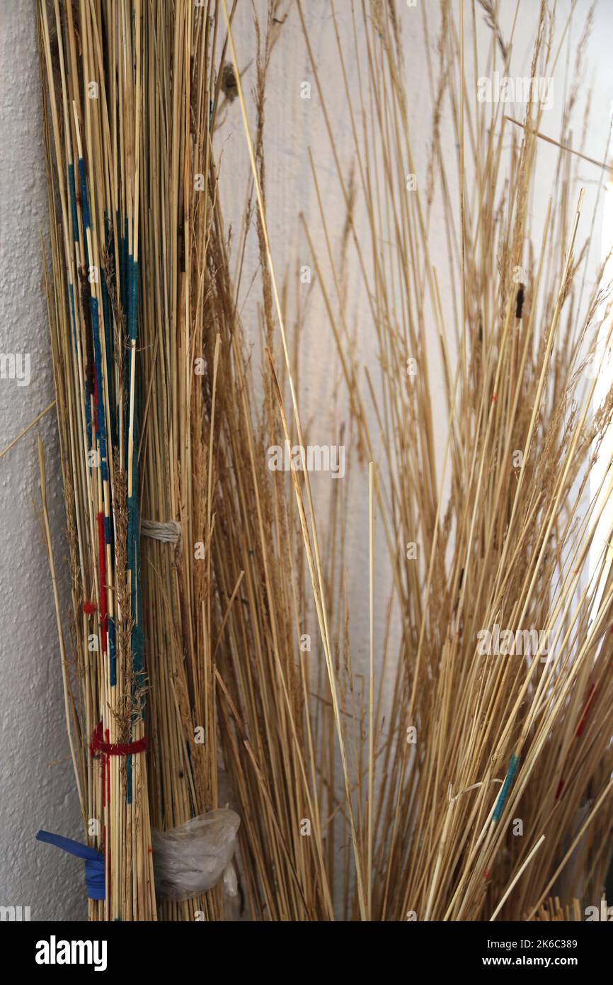 Producing materials needed for a traditional yurt,