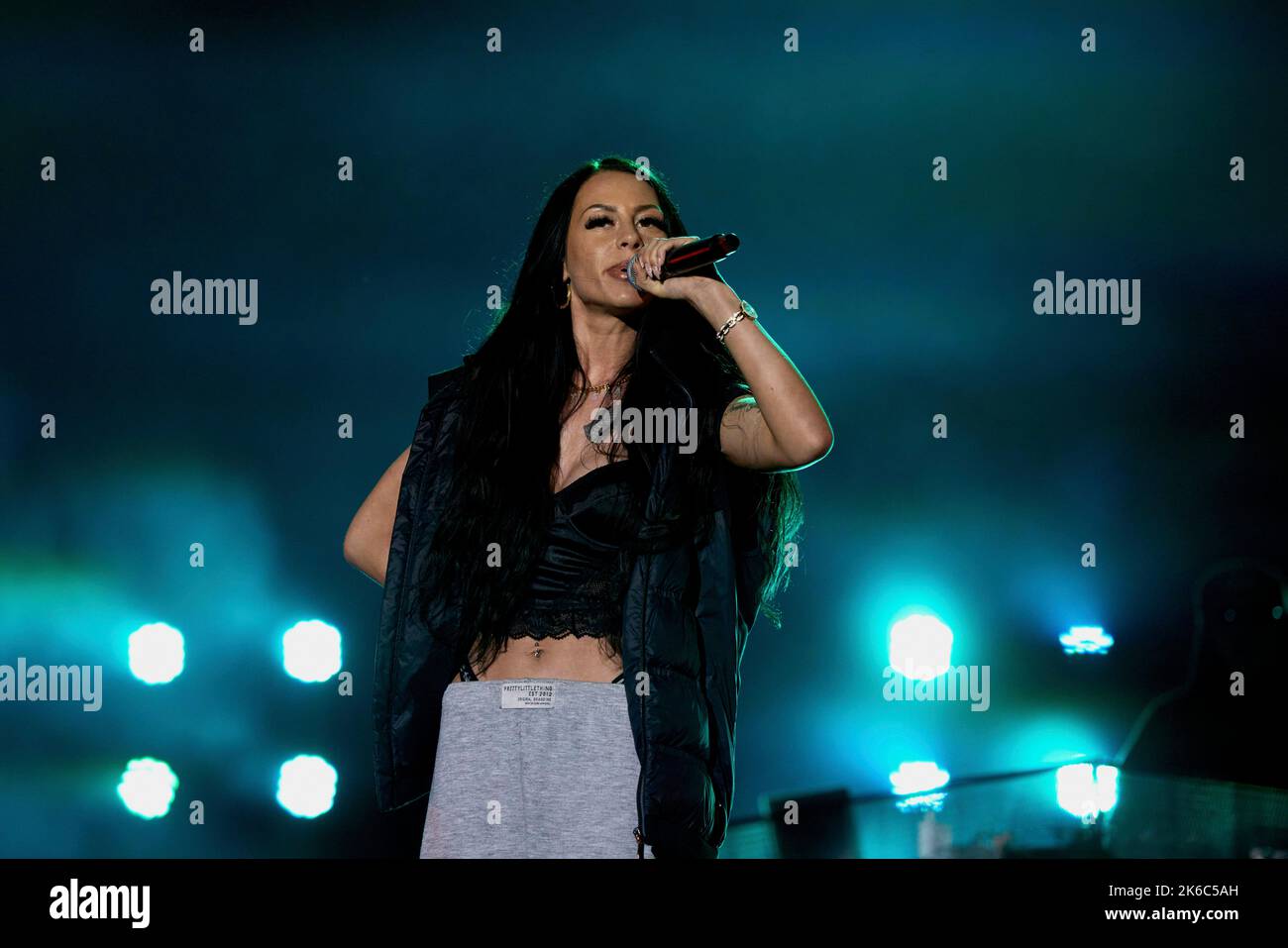 rapper tessa at nibe festival Stock Photo - Alamy