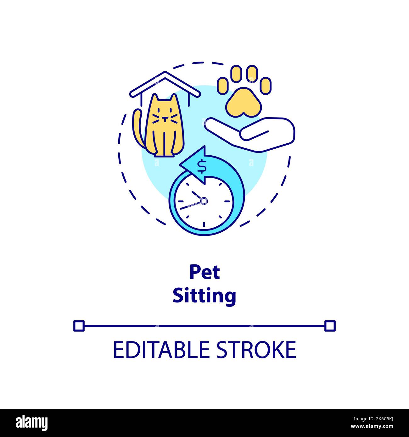 Pet Sitting Concept Icon Stock Vector Image Art Alamy pet-sitting-concept-icon-stock-vector-image-art-alamy