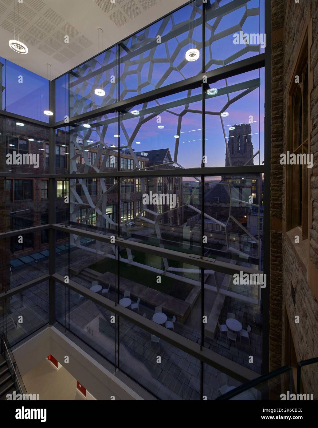 Main circulation space. University of Bristol: Fry Building, Bristol ...