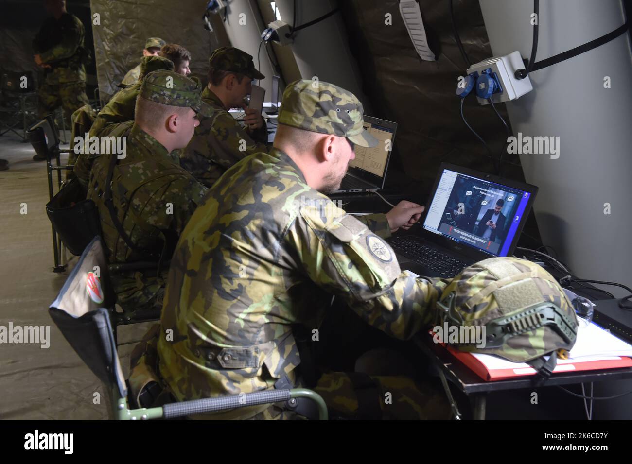 Libava, Czech Republic. 13th Oct, 2022. The Powerful Word 2022 cyber ...