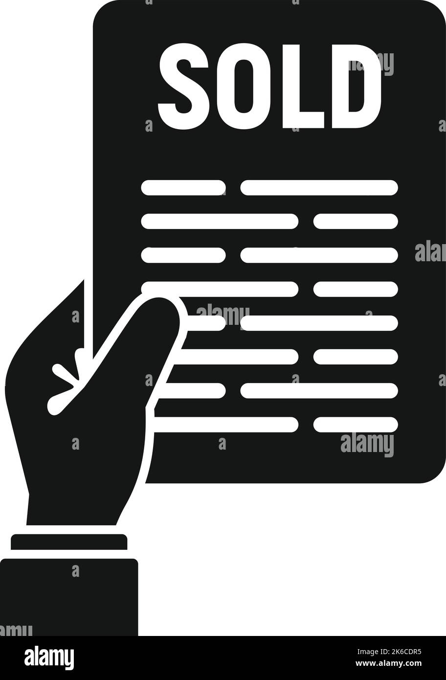 Sold contract Black and White Stock Photos & Images - Alamy
