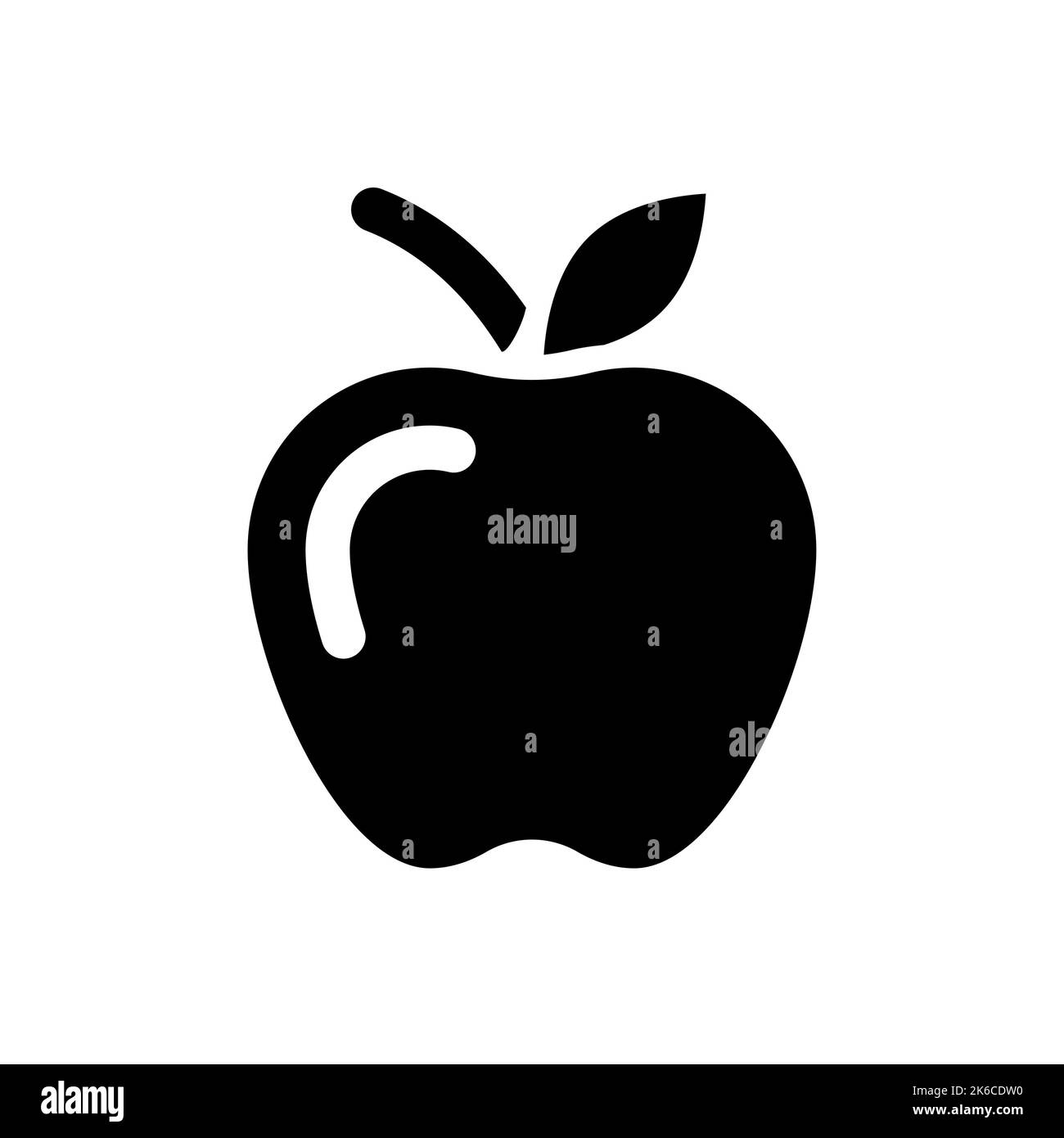Apple clipart Black and White Stock Photos & Images Alamy