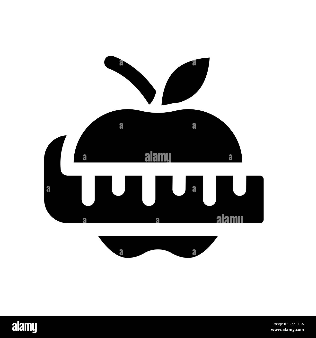 Apple measure app Black and White Stock Photos & Images - Alamy