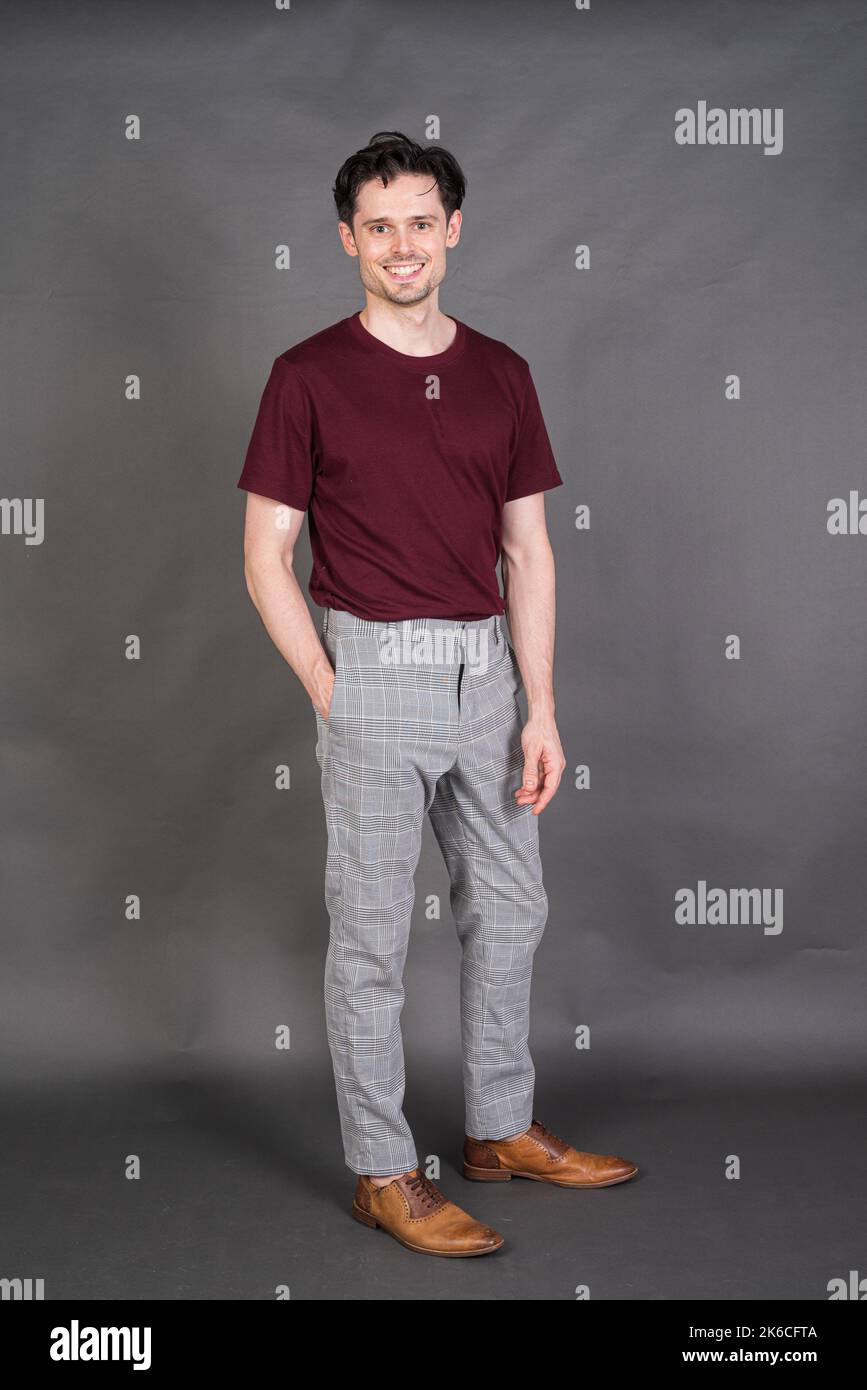 Studio portrait handsome man hi-res stock photography and images - Alamy