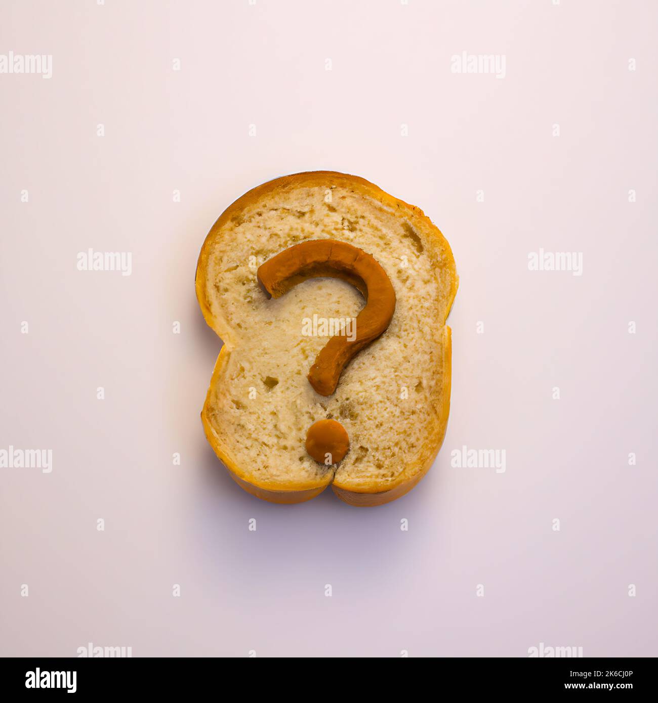 bread and question Stock Photo Alamy