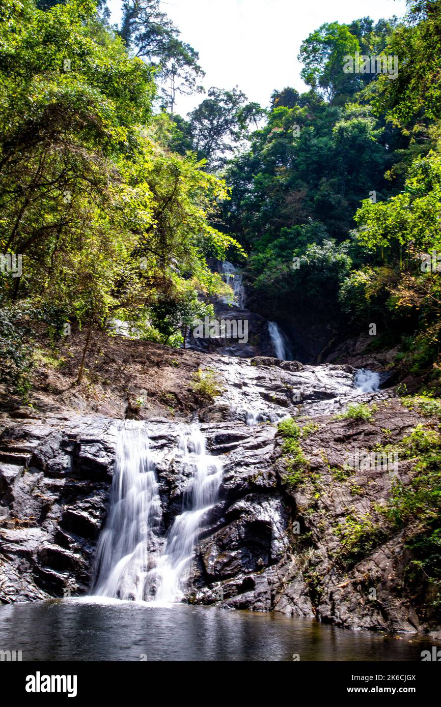 Namtok Lampee waterfall in Phang nga, Thailand Stock Photo - Alamy