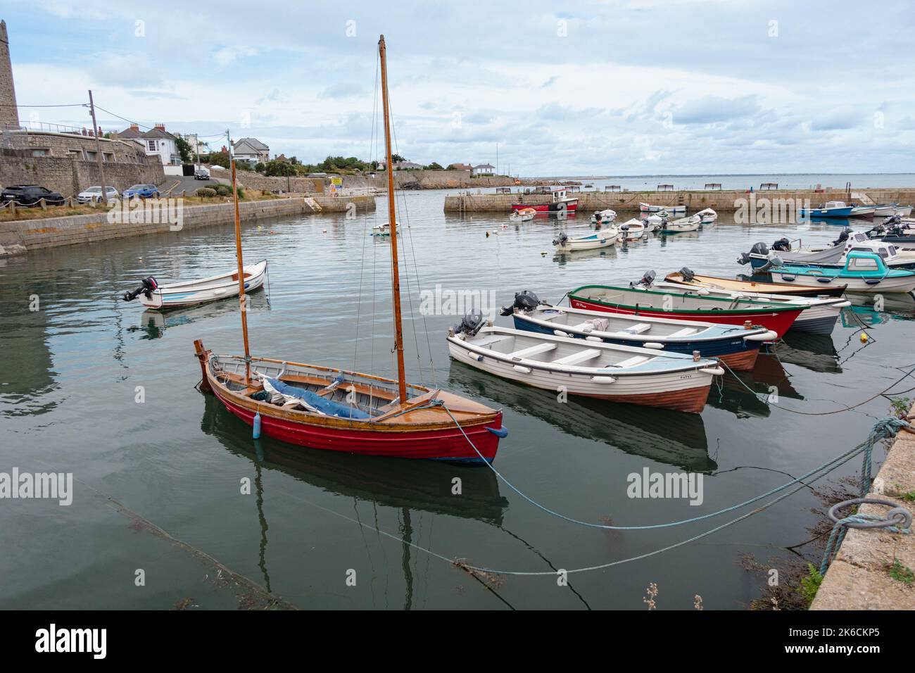 Bulloch Harbour Dalkey near Dublin Ireland Stock Photo