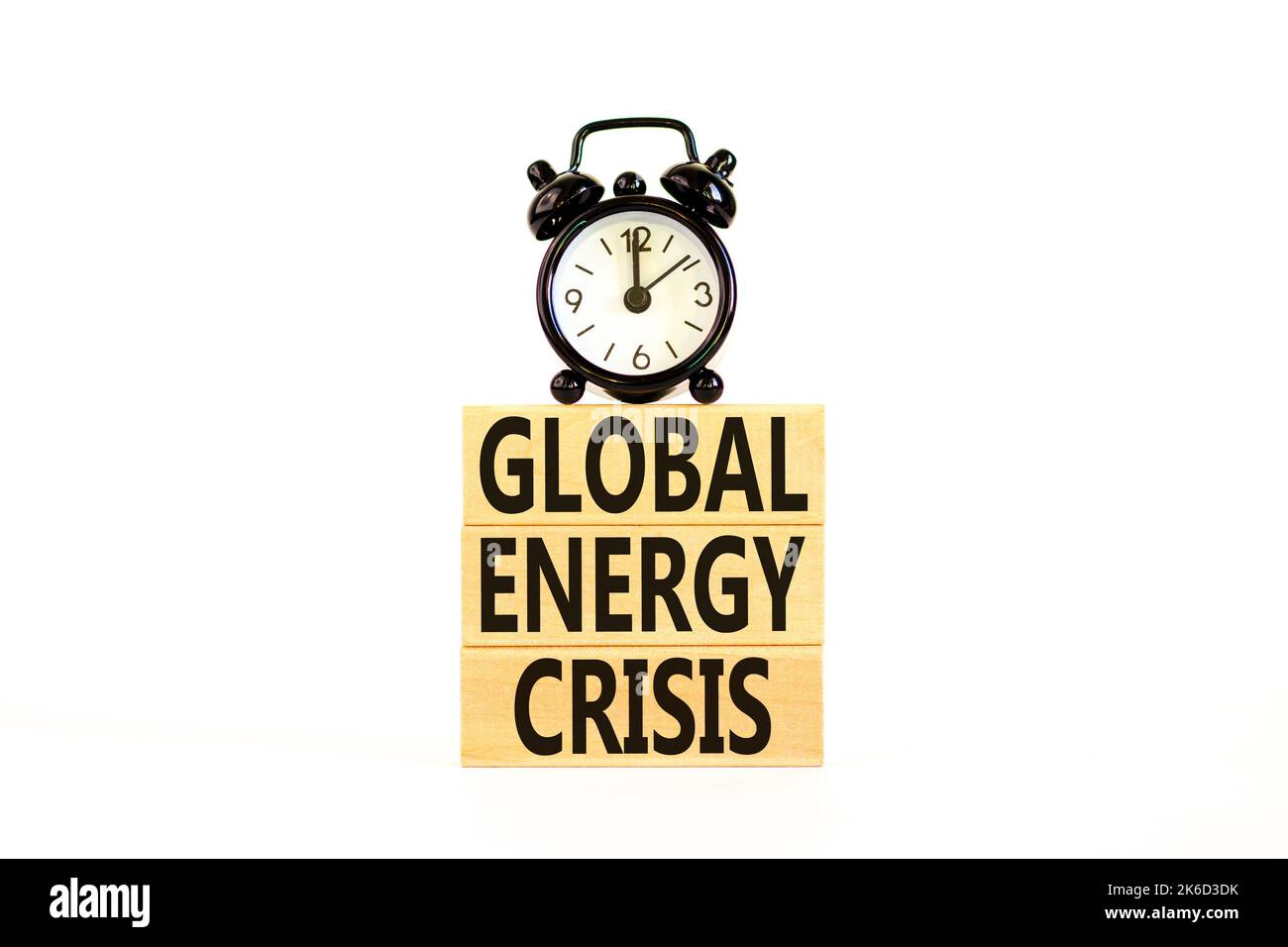 Global energy crisis symbol. Concept words Global energy crisis on