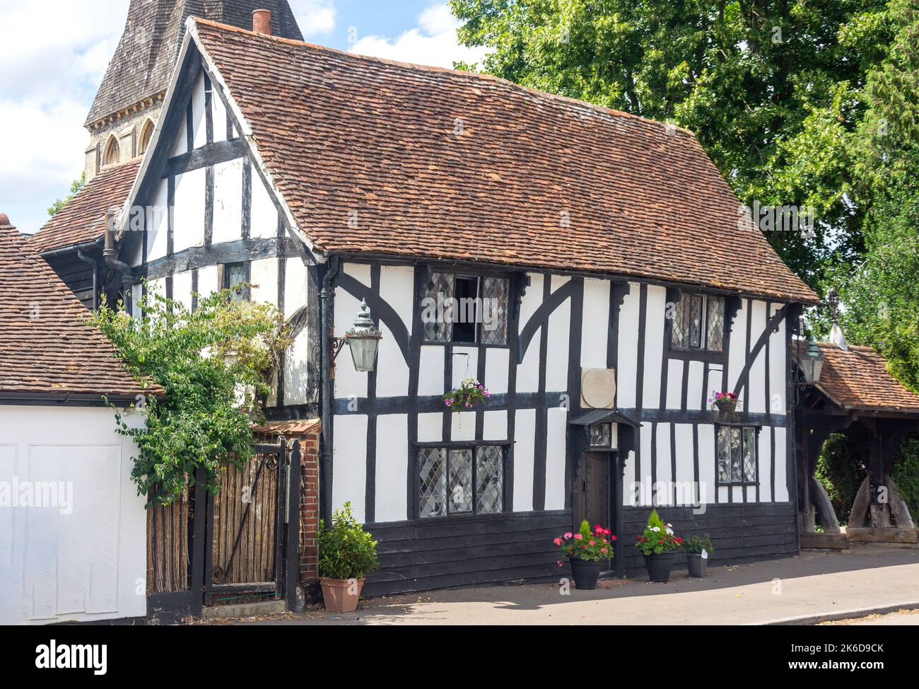 17th century timberframed house, Churchgate Street, Old Harlow, Harlow