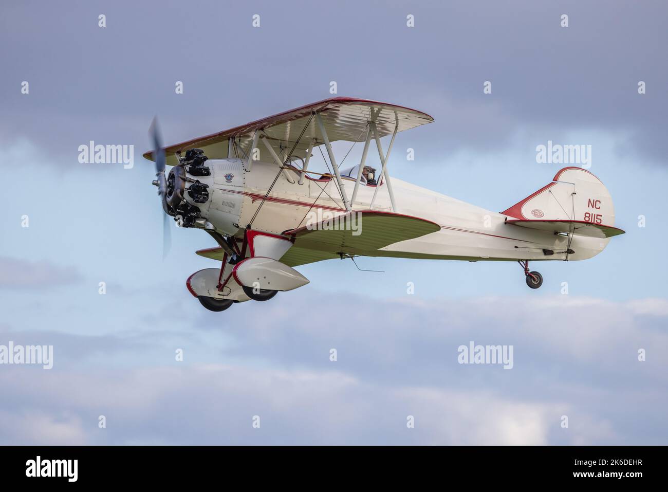 Curtiss-Wright Travel Air 4000 ‘NC 8115’ airborne at the Race Day ...