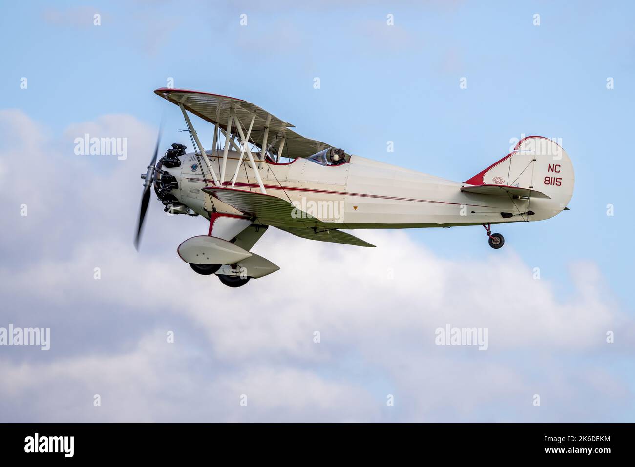 Curtiss-Wright Travel Air 4000 ‘NC 8115’ airborne at the Race Day ...