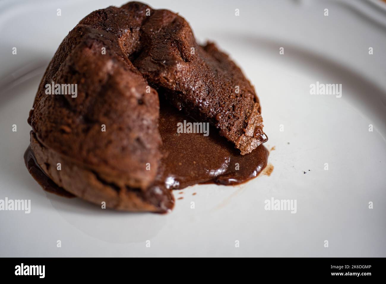 Chocolate Pie Stock Photo