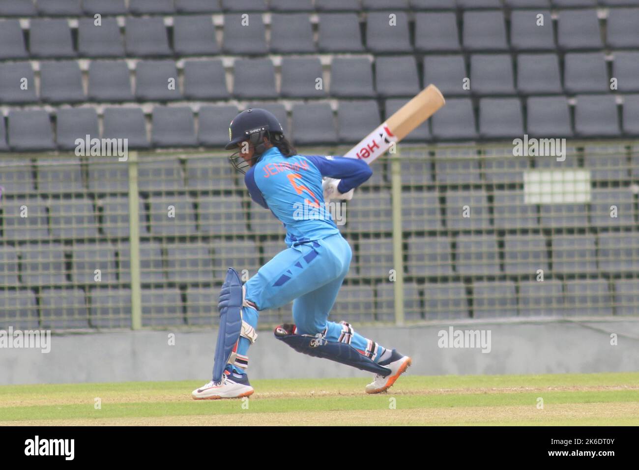 13 October 2022. Sylhet Bangladesh India Women’s batsman batting