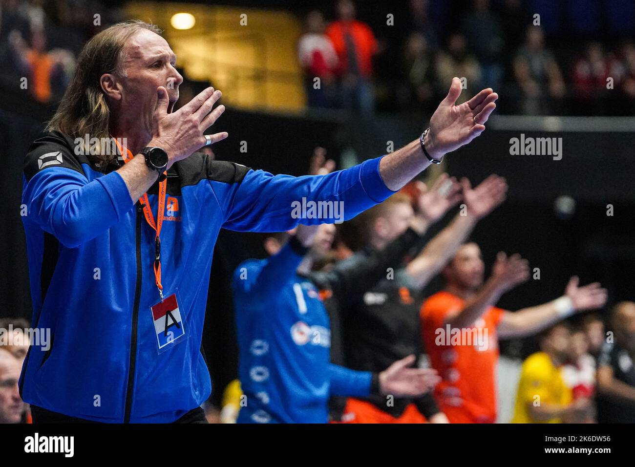 DEN BOSCH, THE NETHERLANDS OCTOBER 13 head coach Staffan Olsson of