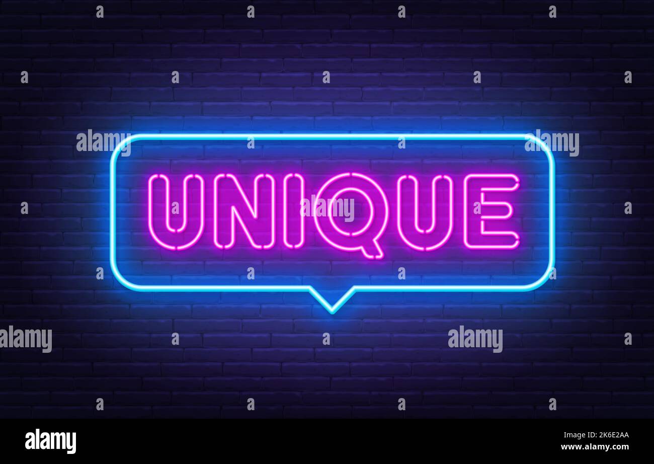 Unique signage Stock Vector Images - Alamy