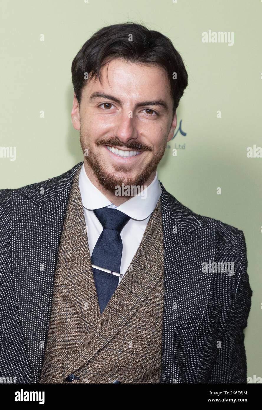 Rowan Row attending the opening night of Rambert's Peaky Blinders The