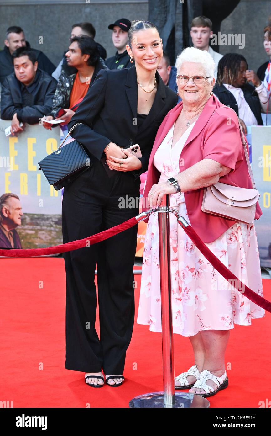 London, UK.  14th October 2022, The Banshees of Inisherin - UK Premiere Premiere - BFI London Film Festival, on 14th October 2022, London, UK. Stock Photo