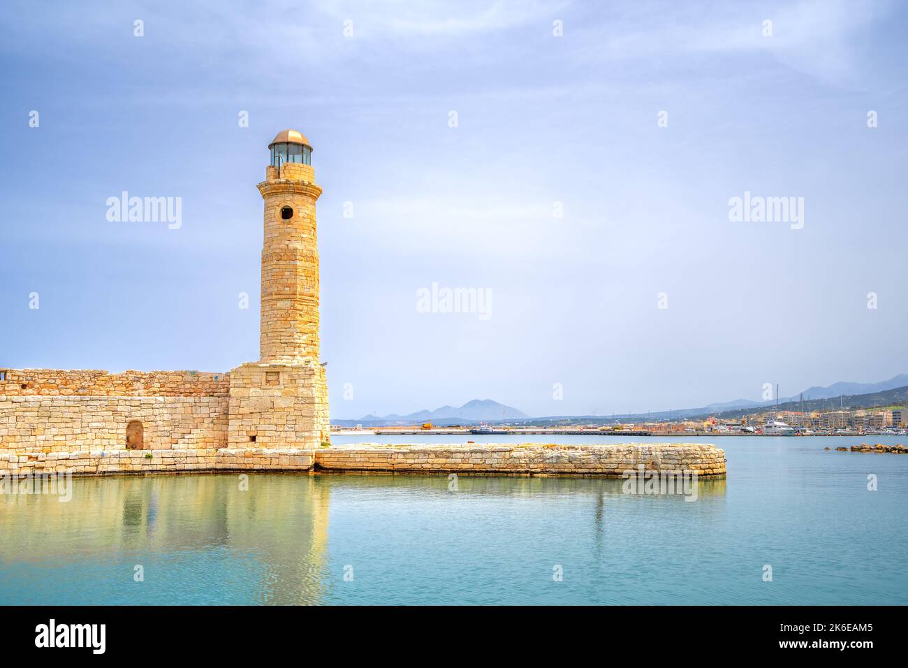 Historical city of Rethymnon, Crete, Greece Stock Photo - Alamy
