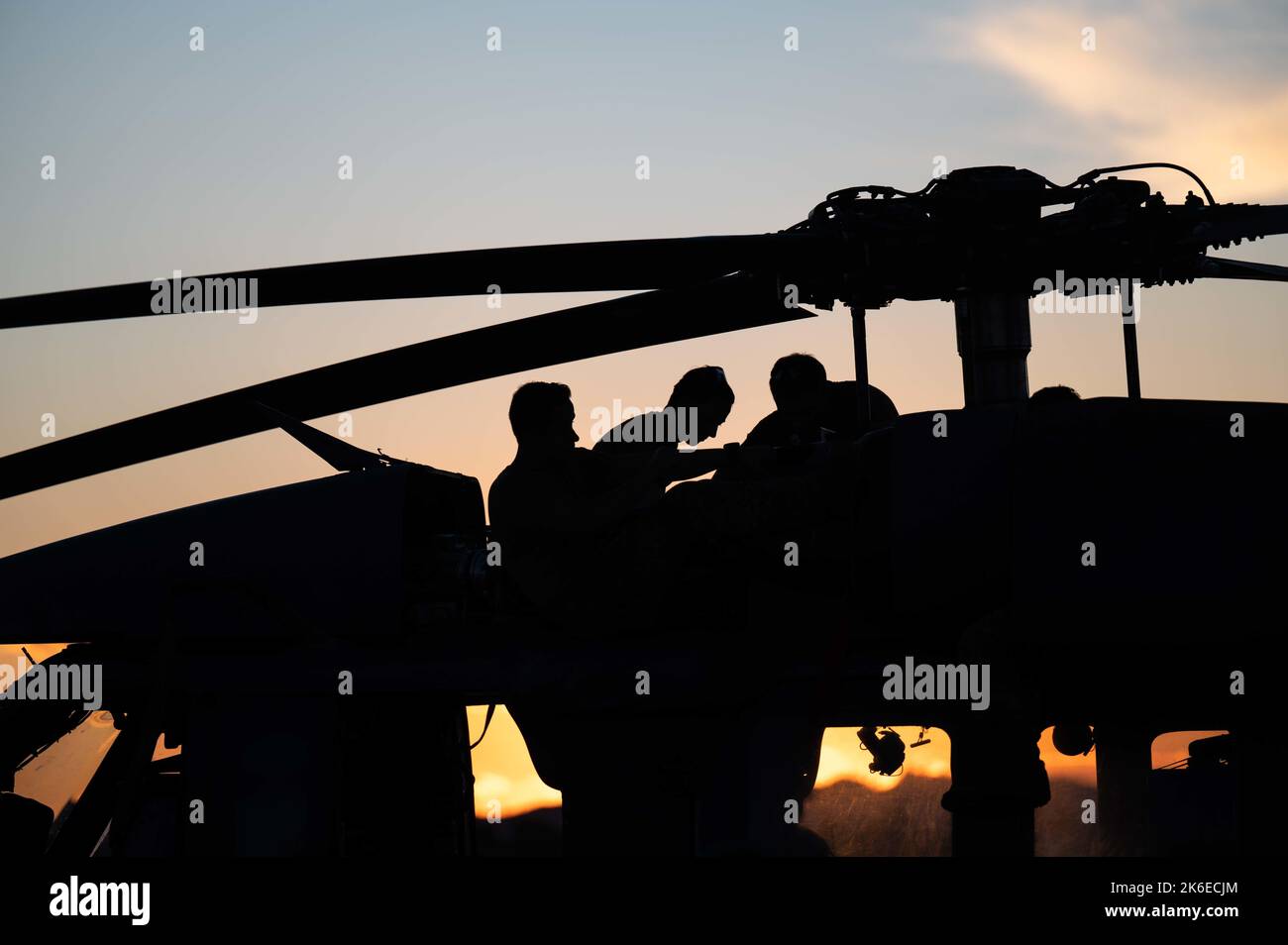 U.S. Air Force Airmen assigned to the 55th Regeneration Squadron ...