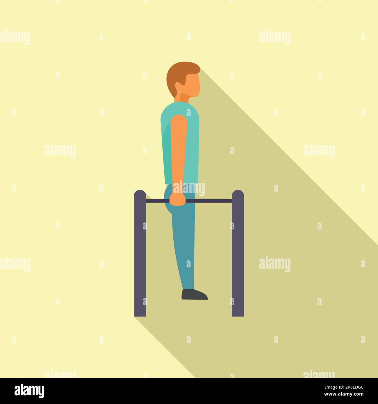 Physical therapy bars Stock Vector Images - Alamy