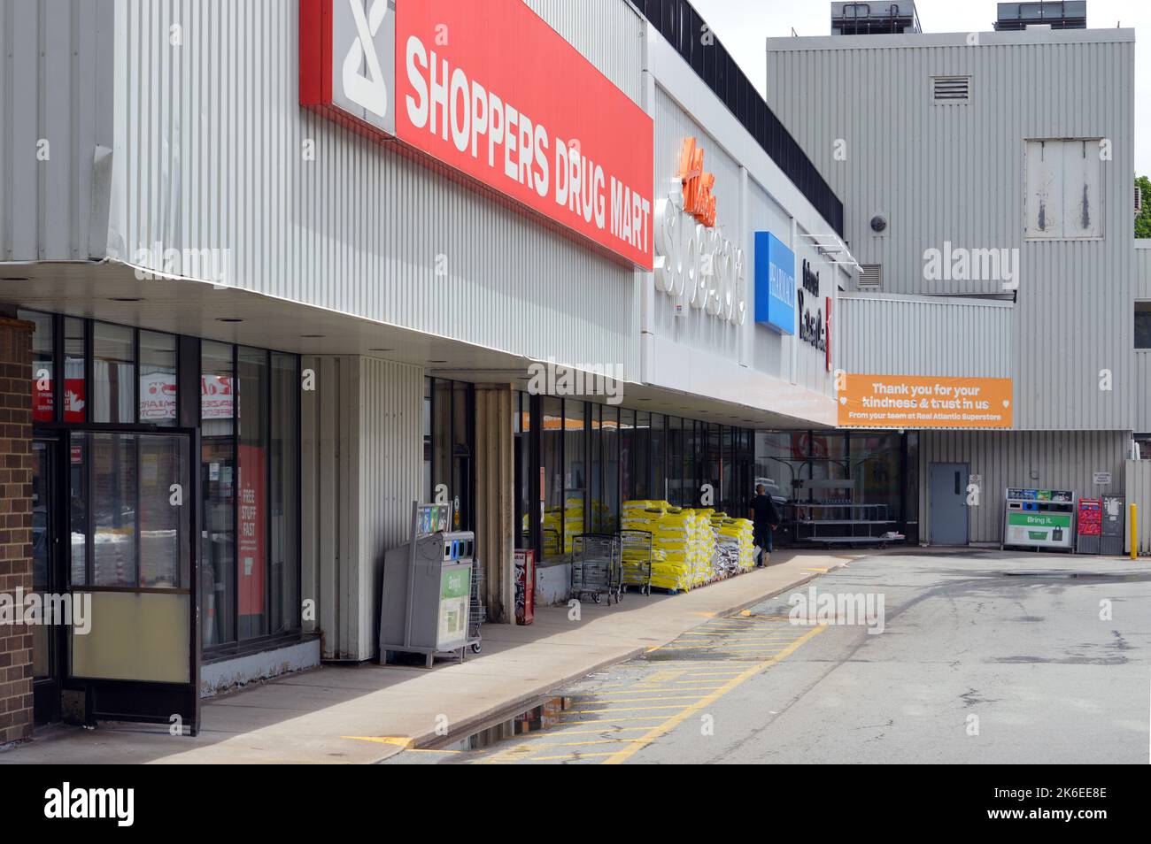 Shoppers Drug Mart and Atlantic Superstore on Quinpool Road in Halifax ...