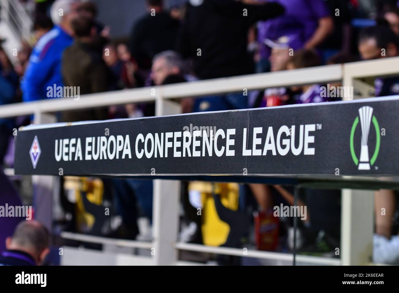 Florence, Italy. 13th Oct, 2022. General view during ACF Fiorentina vs Heart of Midlothian FC, UEFA Conference League football match in Florence, Italy, October 13 2022 Credit: Independent Photo Agency/Alamy Live News Stock Photo