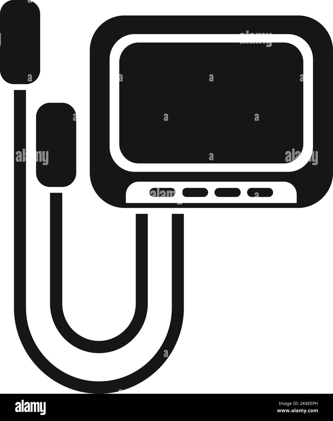 Physical equipment icon simple vector. Massage therapy. Rehab patient