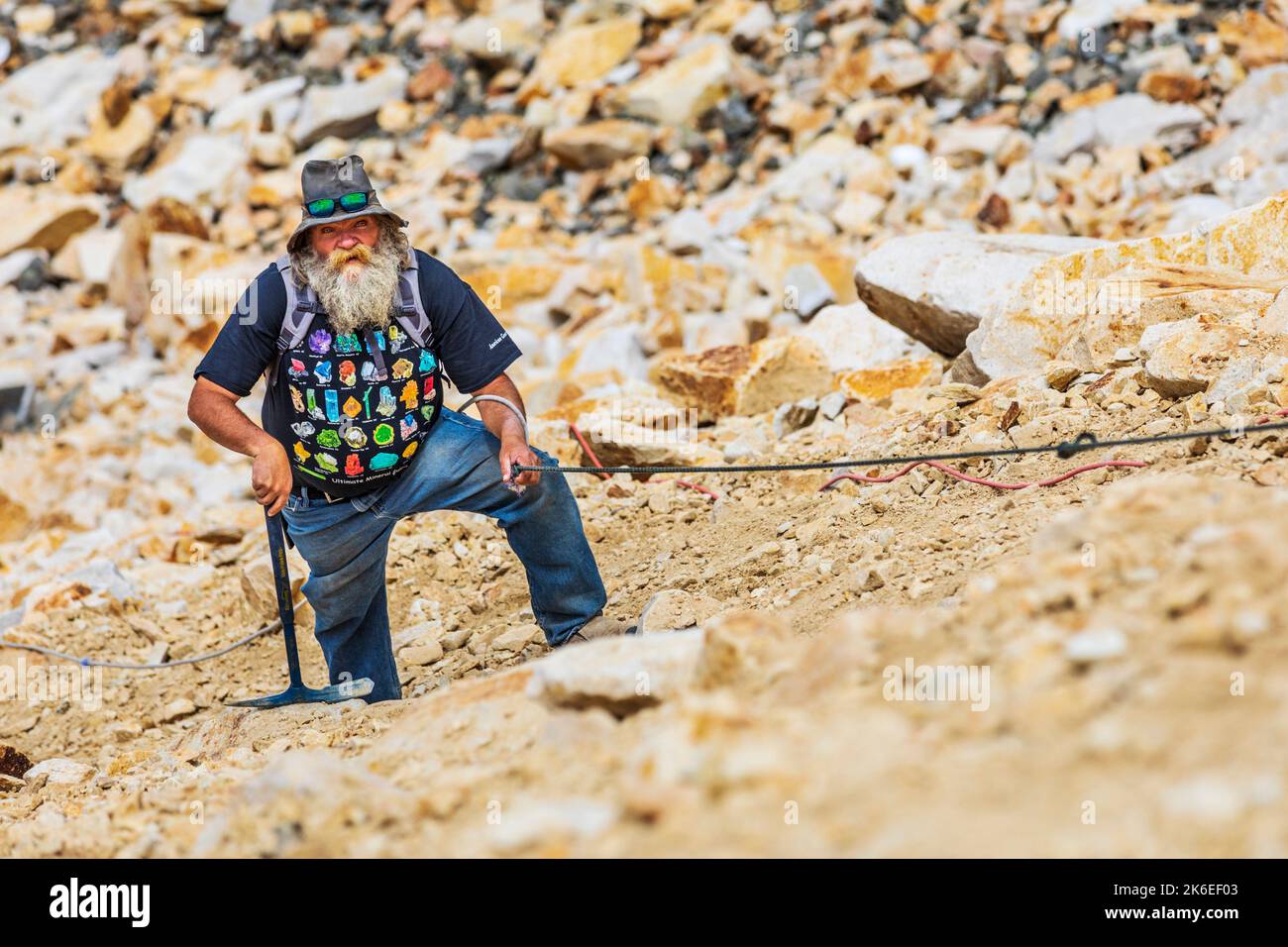 Brian Busse; American Gemtracker; famous gemstone miner; owner of