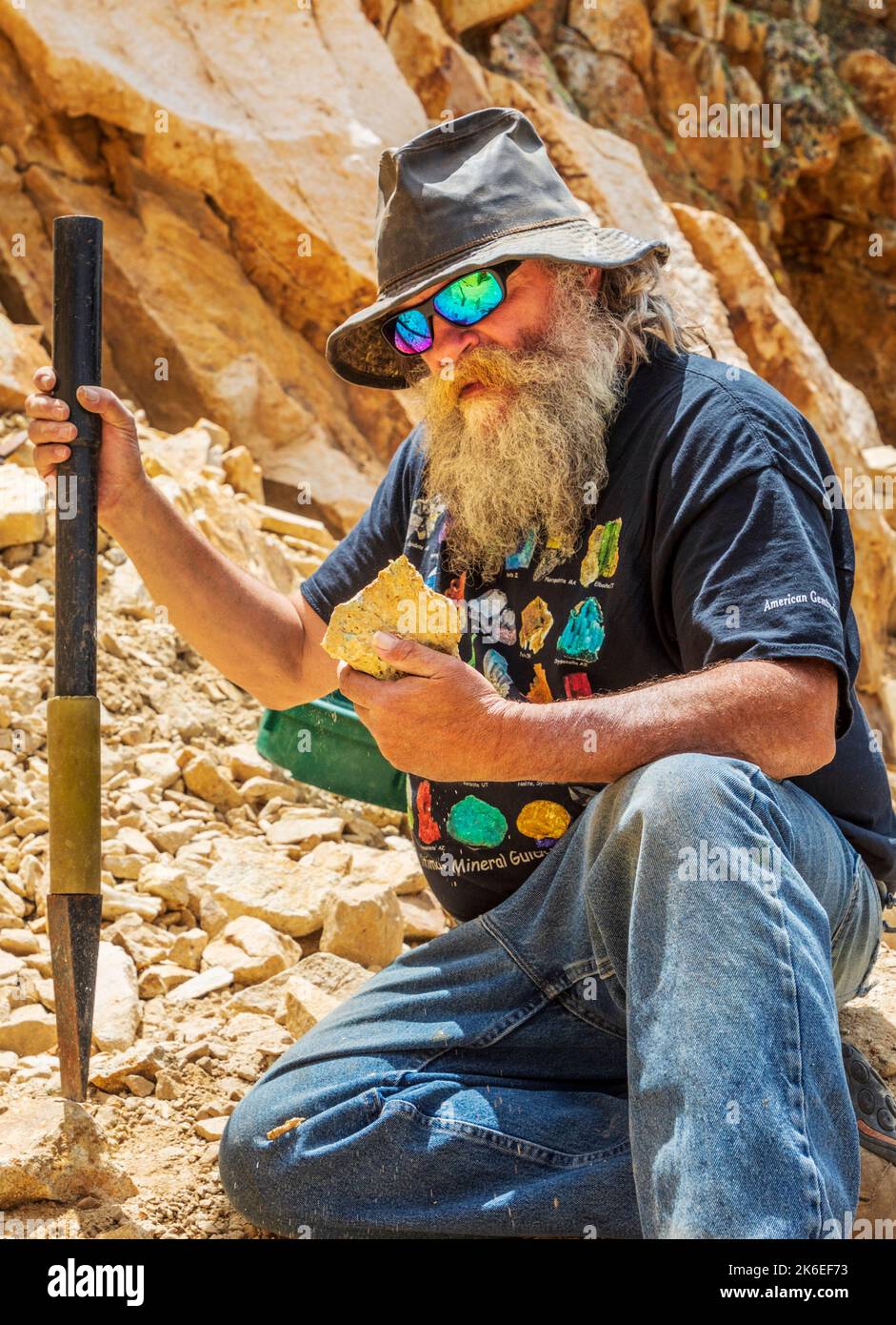 Brian Busse; American Gemtracker; famous gemstone miner; owner of