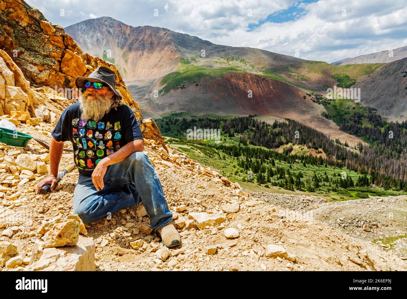 Brian Busse; American Gemtracker; famous gemstone miner; owner of