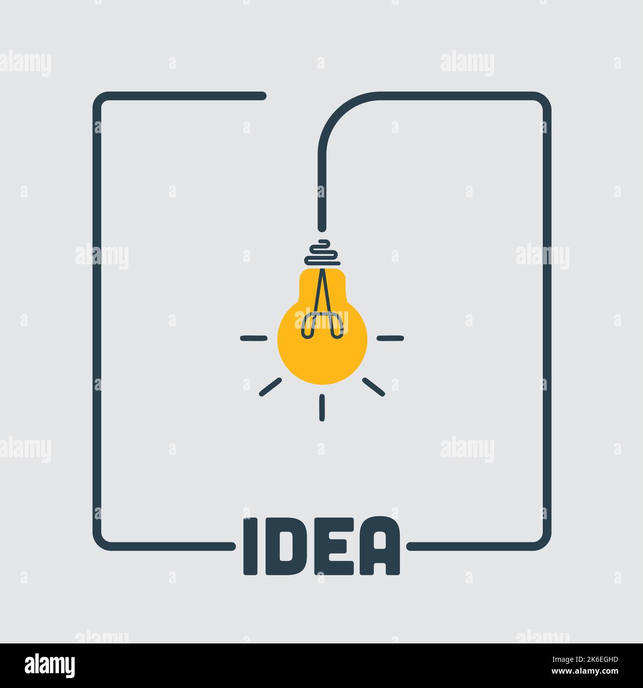 Quick Tips badge with light bulb and speech bubble. Trendy flat vector on white background Stock Vector