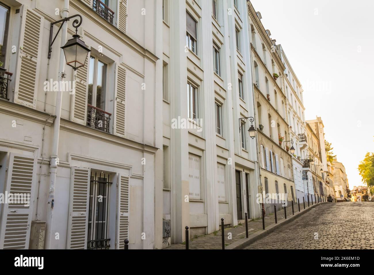 Parisian architecture, urban view on buildings in Paris, France Stock Photo