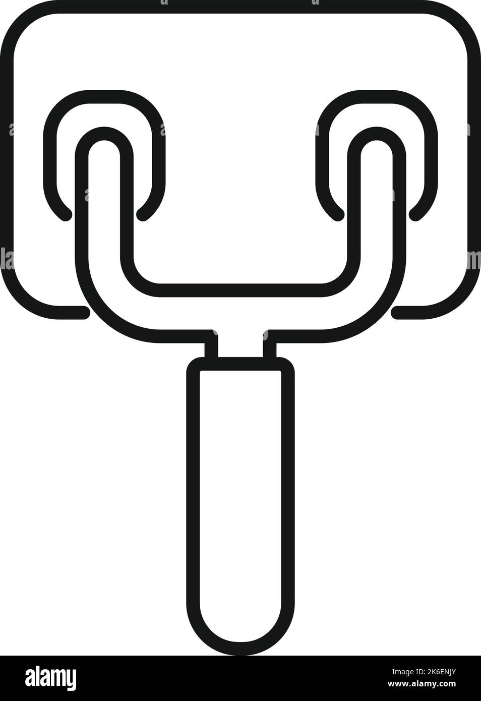 Box breaker icon outline vector. Fuse panel. Home power Stock Vector ...