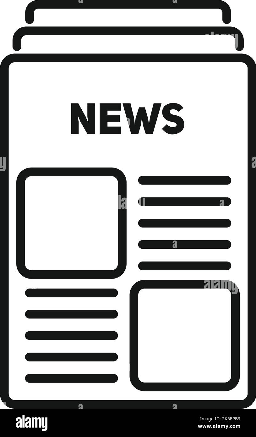 Tabloid newspaper cover page Black and White Stock Photos & Images - Alamy