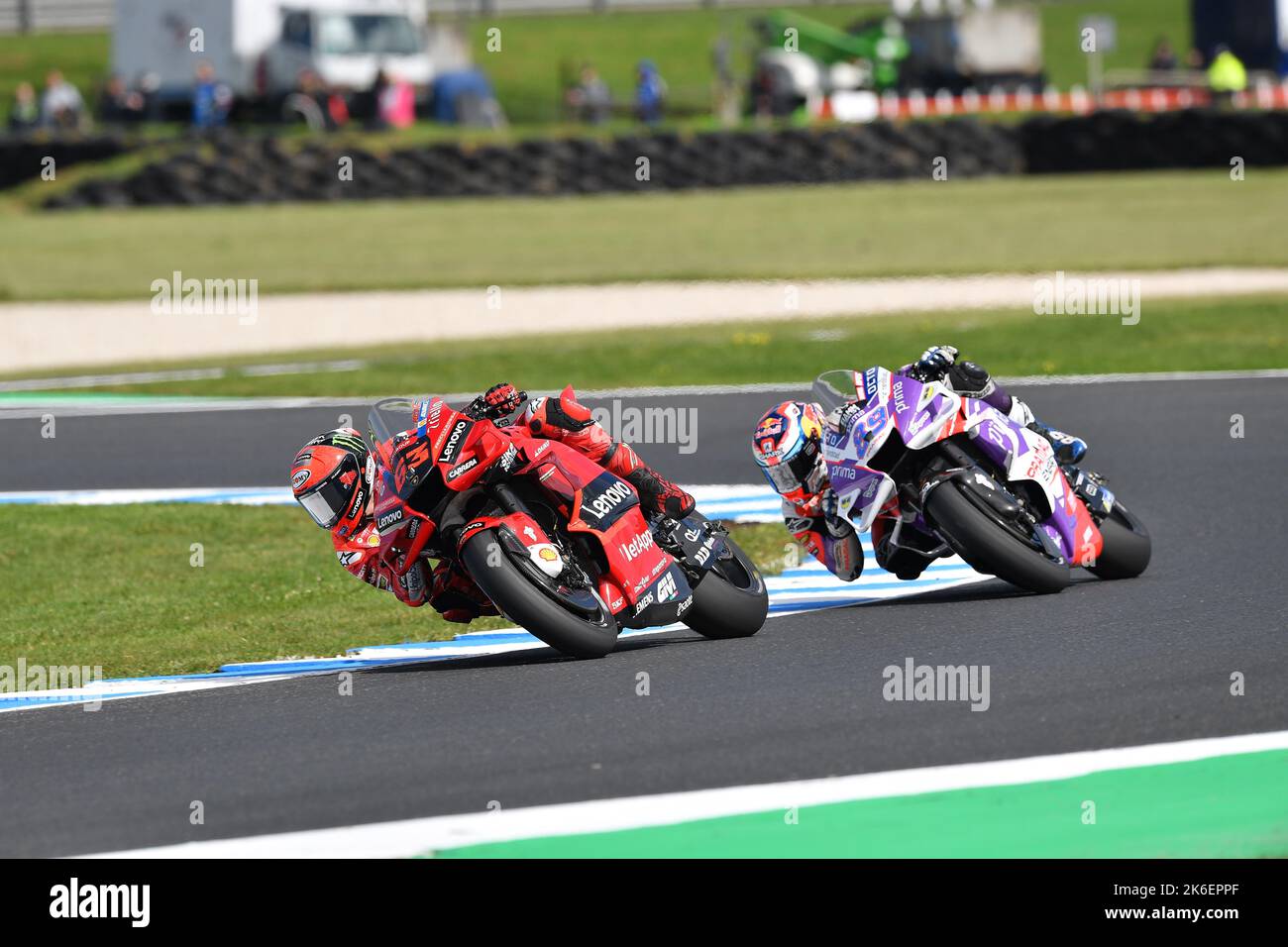 Photo Dédicacée Francesco Bagnaia - Format A4 Encadré - Poster Pilote MotoGP - Autographe Imprimé