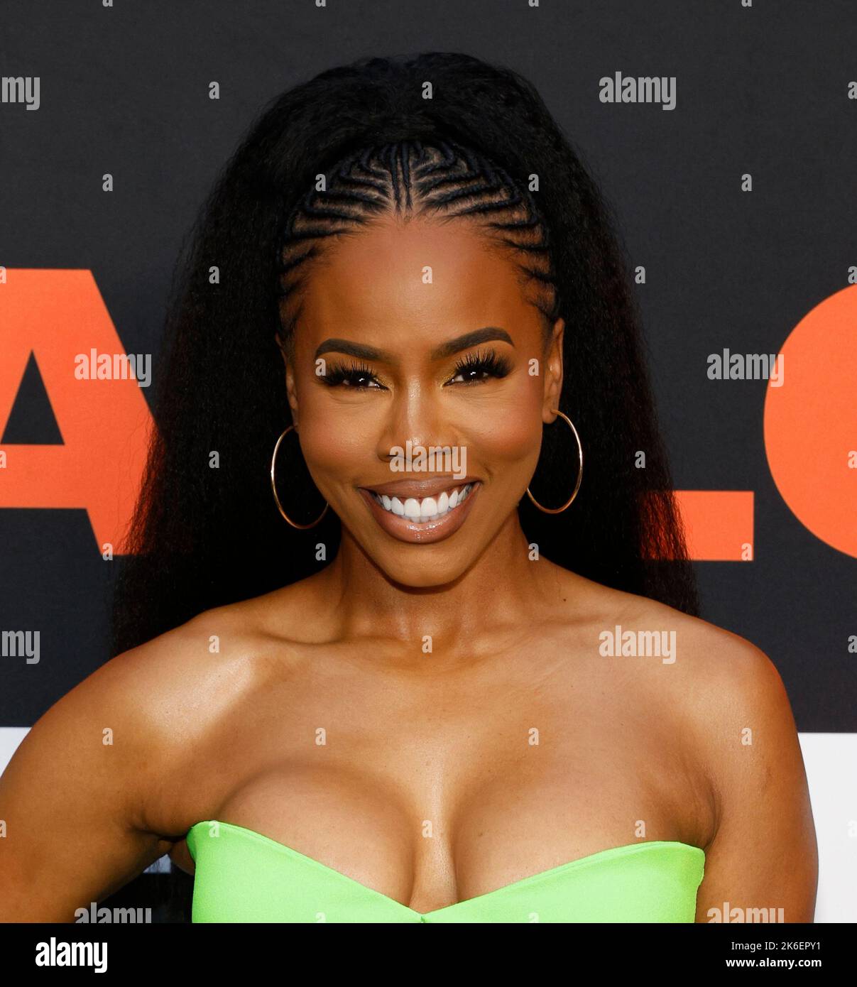 Los Angeles, USA Oct 11, 2022 Brandee Evans attends the premiere of