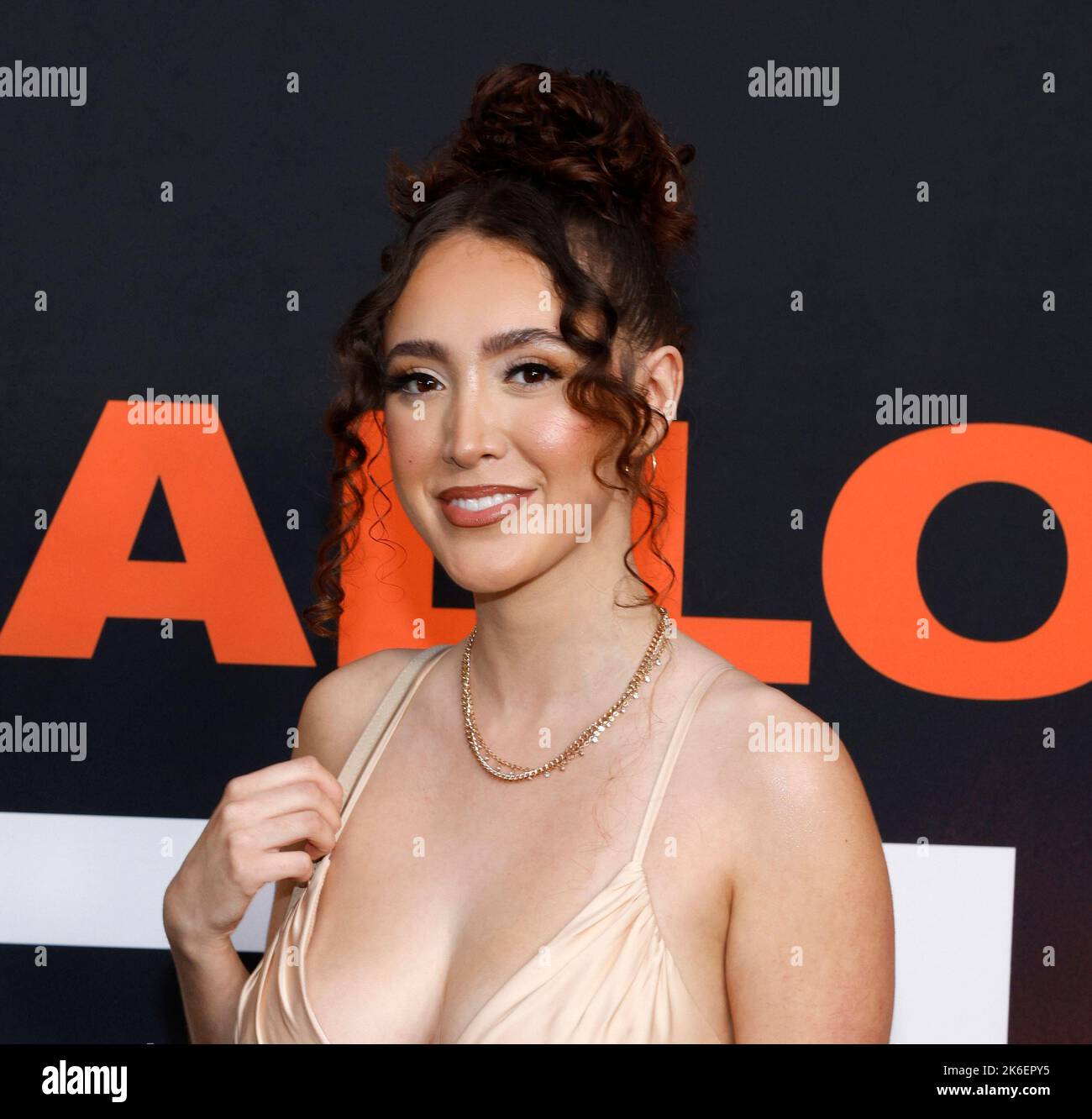 Los Angeles, USA - Oct 11, 2022: Paulina Torres attends the premiere of