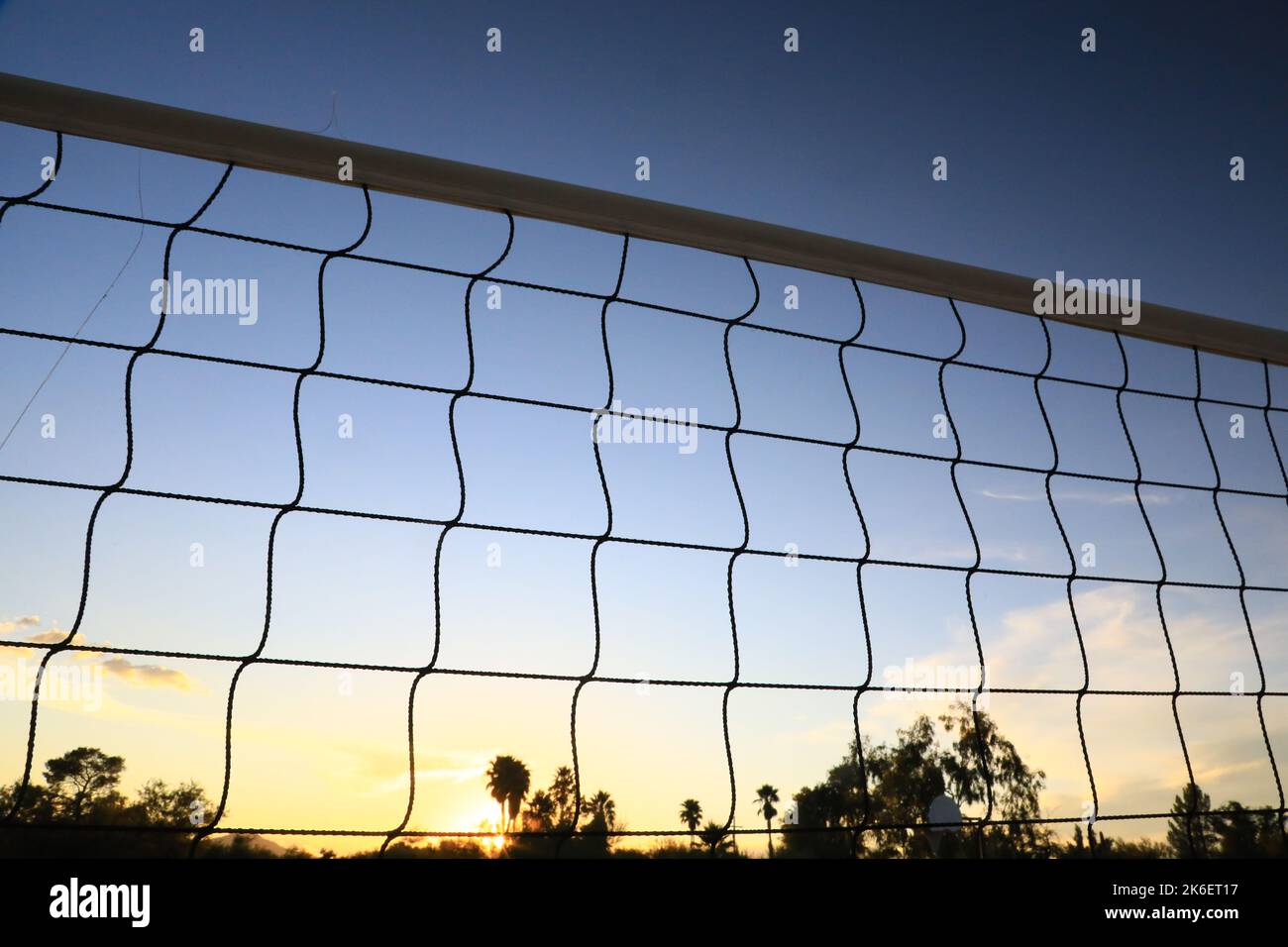 Sports net for recreational activities Stock Photo - Alamy