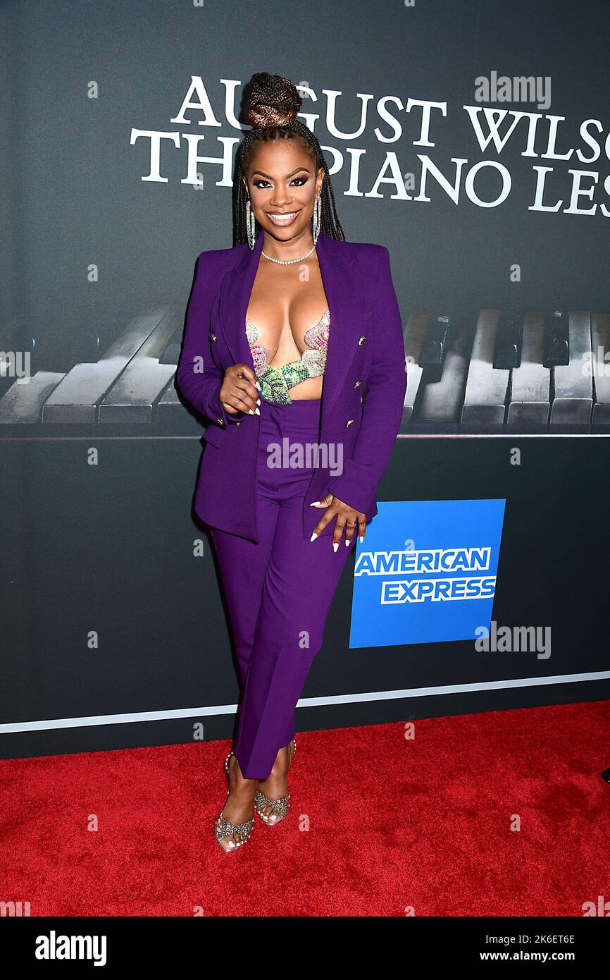 Kandi Burruss attends The Revival of August Wilson's 'The Piano Lesson' Broadway opening night at The Ethel Barrymore Theatre on October 13, 2022 in New York, New York, USA. Robin Platzer/ Twin Images/ Credit: Sipa USA/Alamy Live News Stock Photo