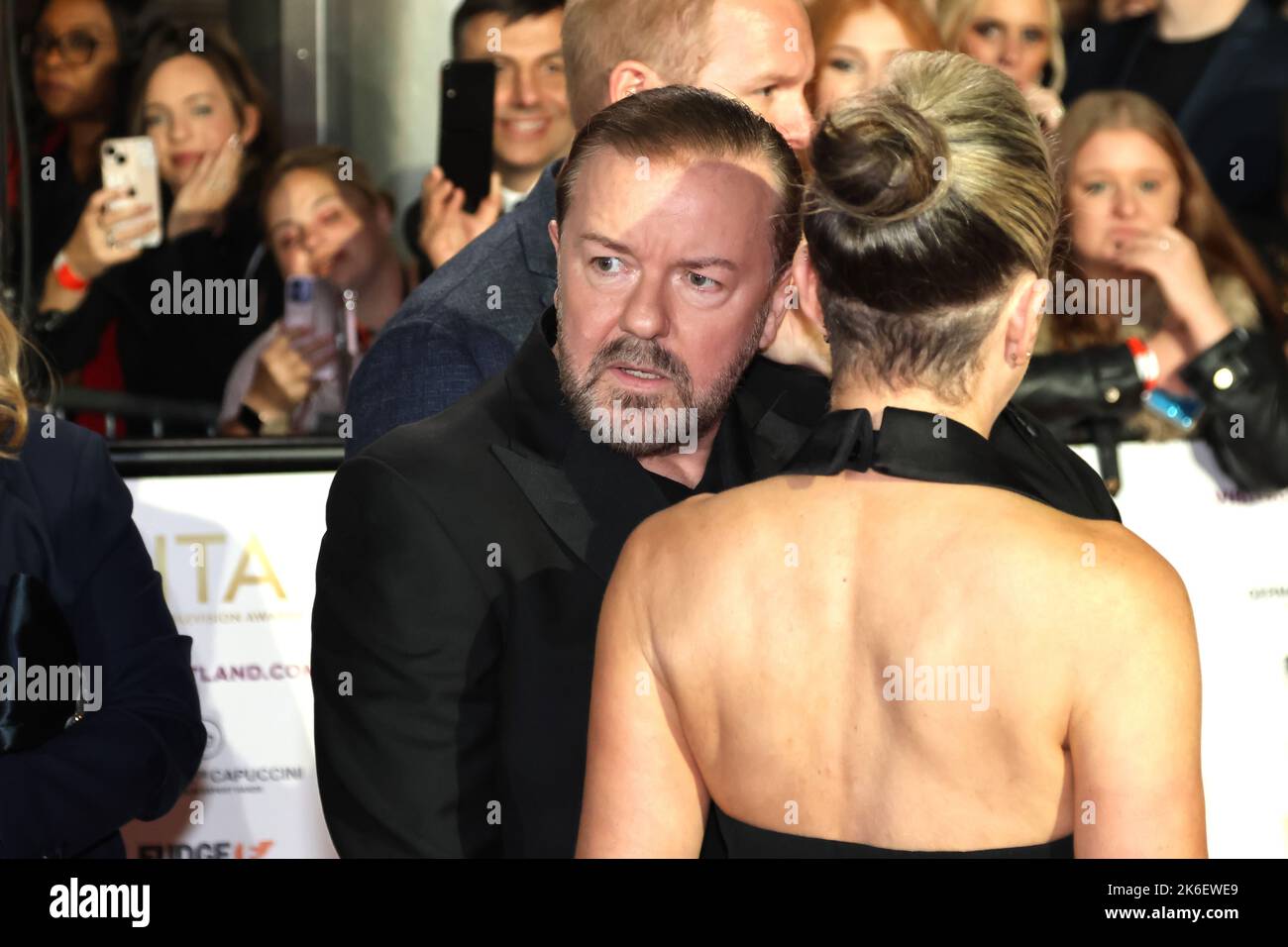 Ricky Gervais, National Television Awards, OVO Arena, Wembley, London