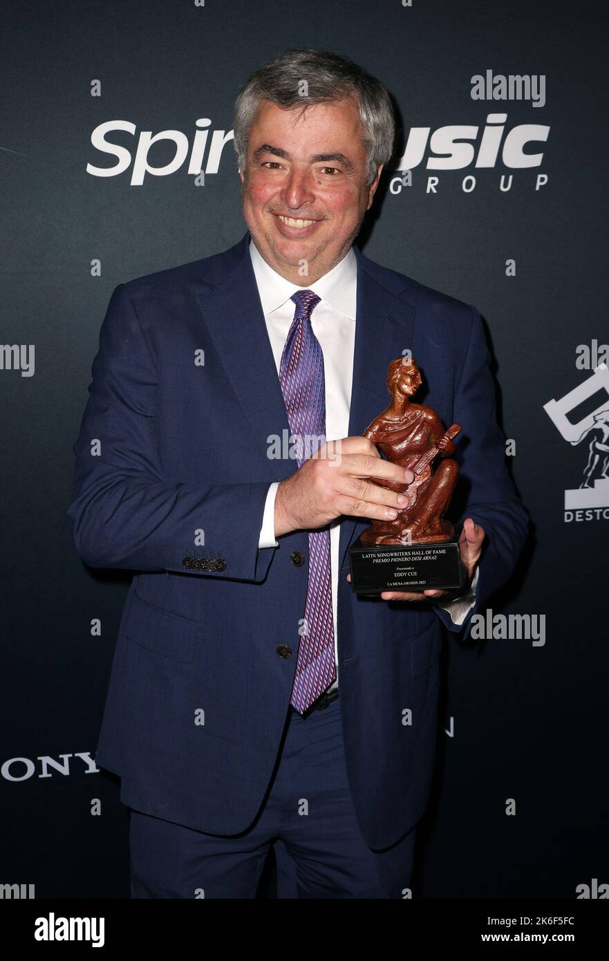 HOLLYWOOD, FL -OCT 13th: Eddy Cue is seen during the Latin Songwriters