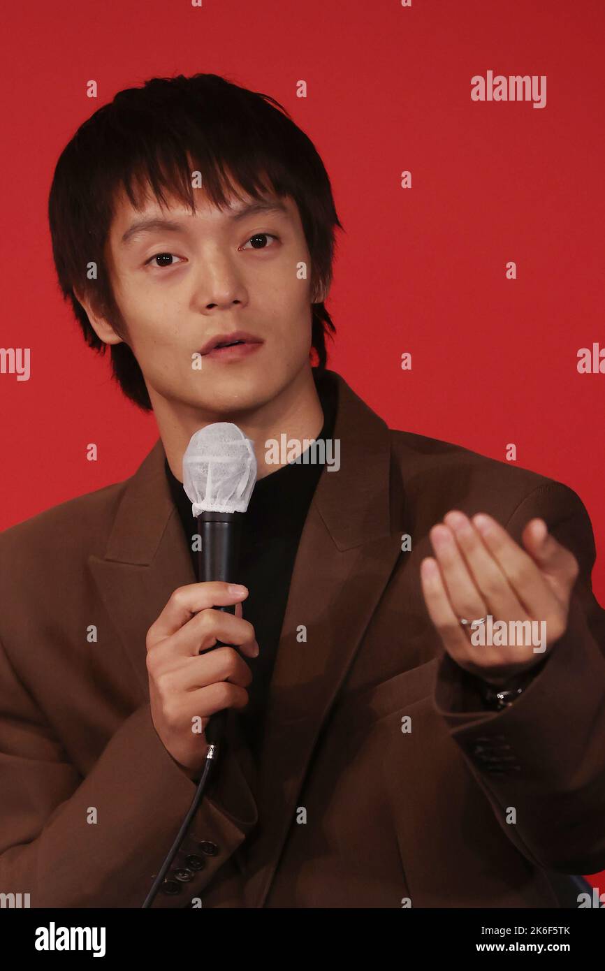 14th Oct, 2022. Japanese actor Kubota at BIFF Japanese actor Masataka ...
