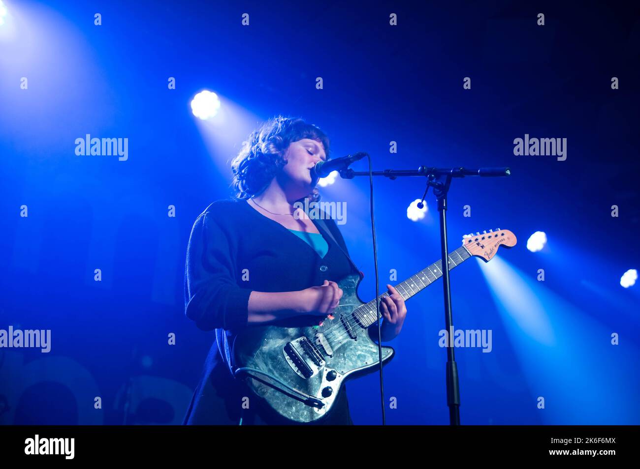 Photographs of Pip Blom performing at the Barrowland Ballroom in Glasgow on the 13th October 2022 Stock Photo