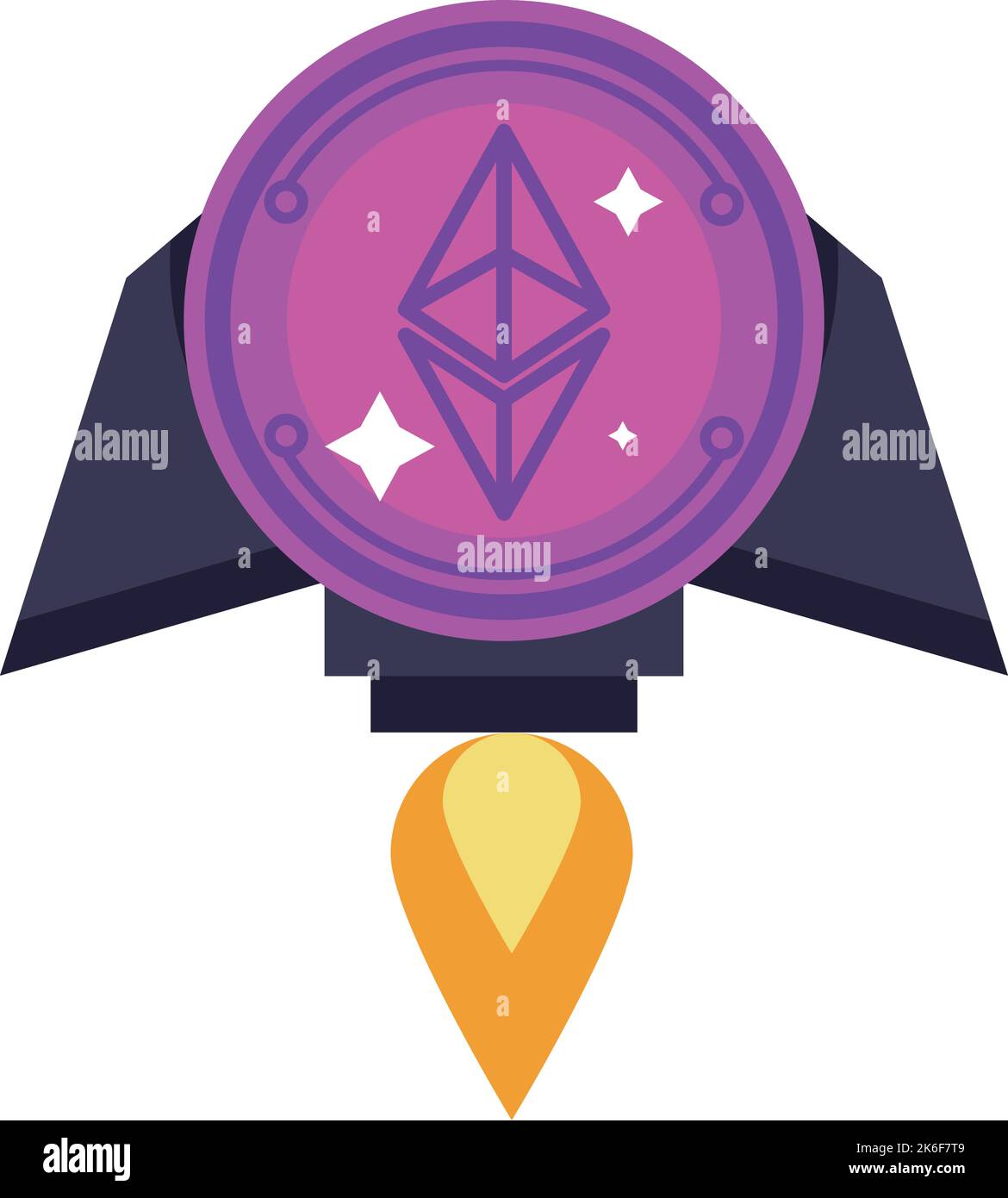 Ethereum rocket Cut Out Stock Images & Pictures - Alamy